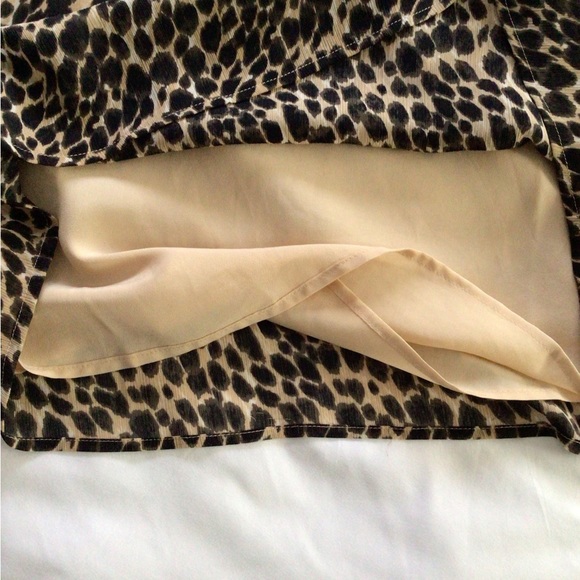 J.Crew leopard blouse size x small - Picture 5 of 8